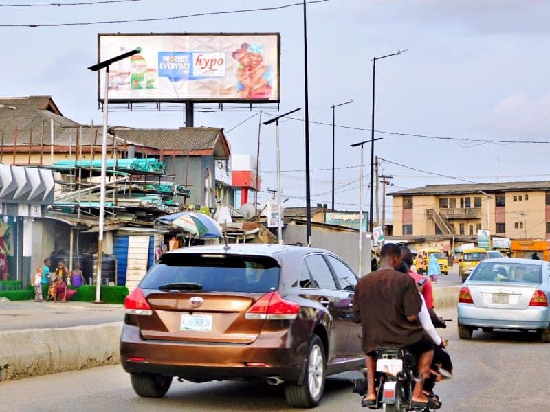 Akowonjo Road Billboard (Face 1) — Akowonjo, LAGOS