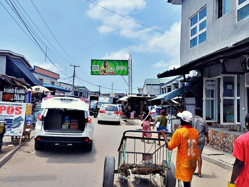 Delta Plaza Gantry (Face 1) — Trade Fair, LAGOS